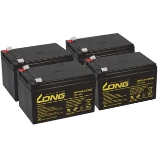 KungLong Akku kompatibel Elektro Scooter MZ Charly 48V 4x 12V 14Ah AGM Blei Accu wie 15Ah