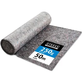 STROXX Malervlies 50 m x 1 m 250 g/m2 grau
