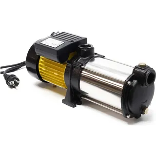 Wiltec Kreiselpumpe mehrstufig 6600l/h 900W Förderhöhe 55m
