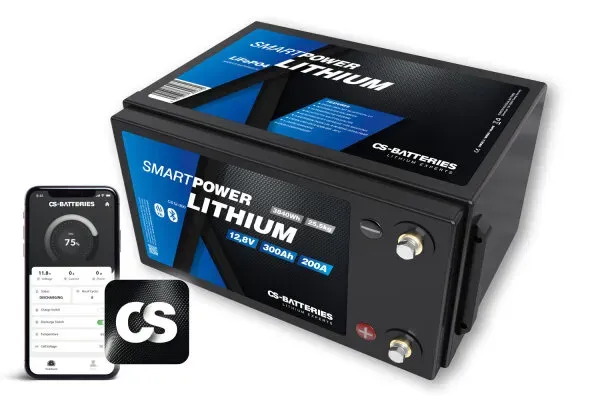 Forster CS 300Ah | 12,8V | 3840Wh | SMART POWER Lithium LiFePO4... - 0% MwST. (Angebot gemäß §12 USt Gesetz.)