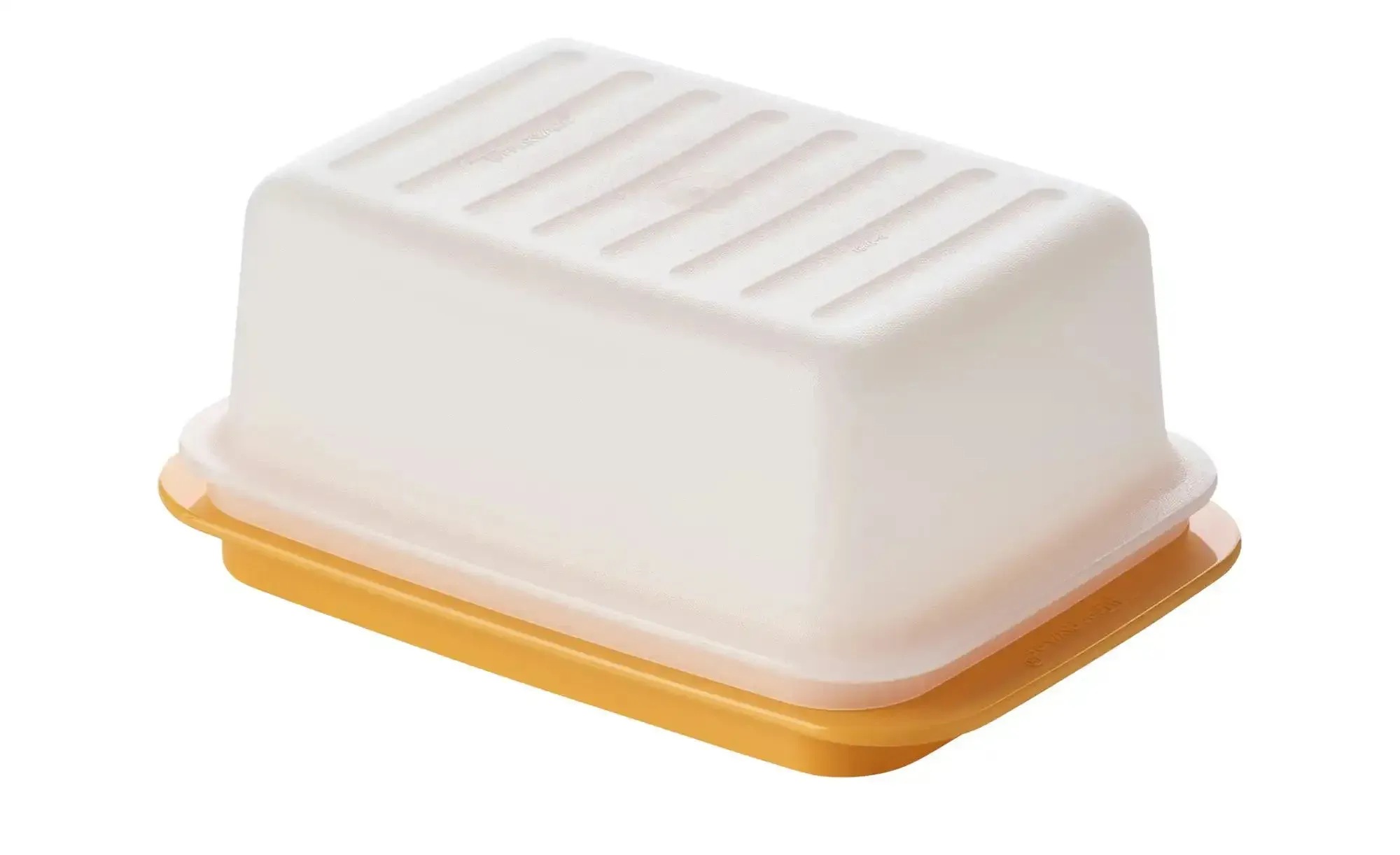 Tupperware Butterdose   , orange , Kunststoff , Maße (cm): B: 11 H: 7 T: 16.5