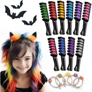 Magicat Haarkreide für Mädchen Geburtstag, Weihnachten, Halloween oder Mitgebsel Gesch...