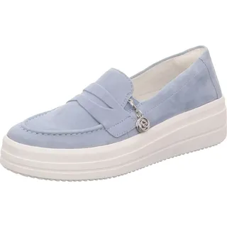 remonte Plateau Slipper Damen Hellblau 40