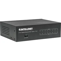 INT 561204 - Switch, 8-Port, Gigabit Ethernet, PoE+