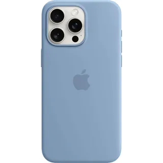Apple iPhone 15 Pro Max Silikon Case blau