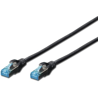 Digitus Patchkabel, Cat5e, SF/UTP RJ-45/RJ-45, 2m, schwarz (DK-1531-020/BL)