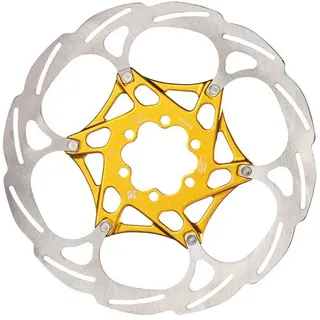 Formula 2-pieces 6b Bremsscheibe - Silver / Gold - 160 mm