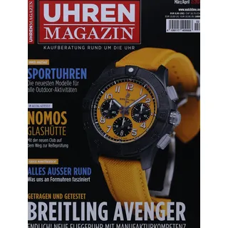 UHREN-MAGAZIN 2/2024 "Breitling Avenger - die neue Fliegeruhr, Sportuhren für alle Outdoor-Aktiviitäten"