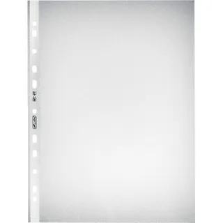Herlitz Prospekthüllen DIN A4 glasklar glatt 0,05 mm
