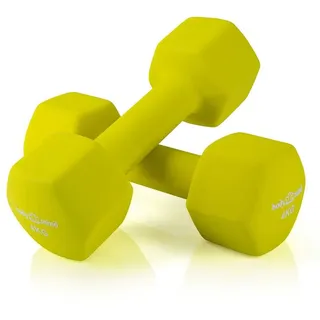 Body & Mind Body & Mind® Hanteln 2er Set Gymnastikhanteln Neopren Dumbbells Kurzhanteln; Effektives Krafttraining mit verschiedenen Gewichten; Fitness Workout für Zuhause