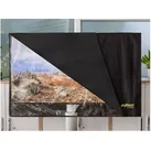 Python  Series TV-Cover Indoor/Outdoor, TV Zubehör, Schwarz, Transparent