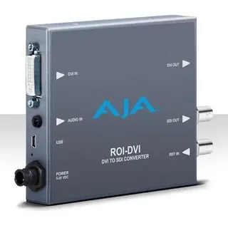 Gefen AJA ROI-DVI DVI to 3G-SDI/HD-SDI/SDI video and audio converter Scaler (ROI-DVI)