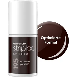Alessandro - Striplac UV Colour Nagellack 6,5 ml Espresso Yourself (2152.31 € / 1 l)