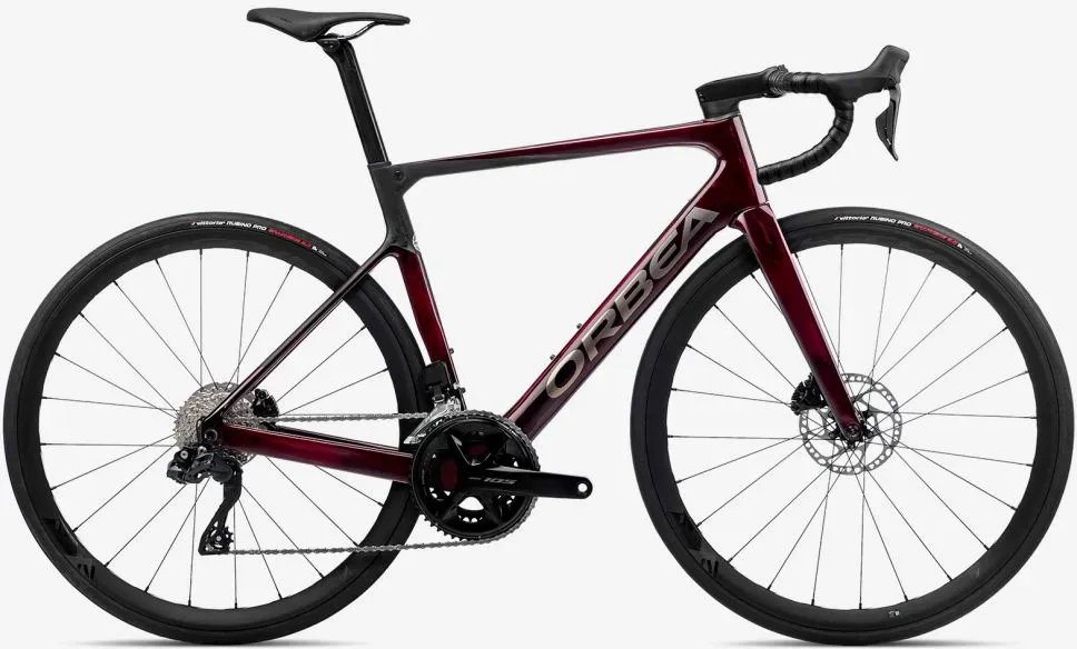Orbea Orca M30iLTD PWR – Red Wine / Carbon Raw – inkl. 4iiii Powermeter