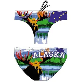 Turbo Alaska Badeslip - Multicoloured - 2XL