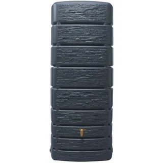 4rain Slim Stone Decor Wandtank 500 l graphitegrey