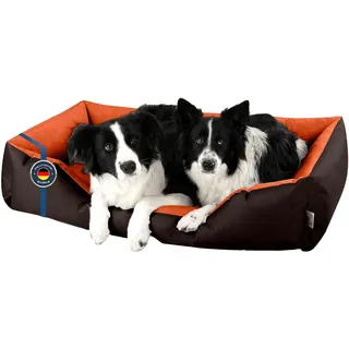 XXL - Hundekissen - Hundekorb - Hundecouch - Hundesofa - Bezug abziehbar, Waschbar, für Mittel-Große Hunde