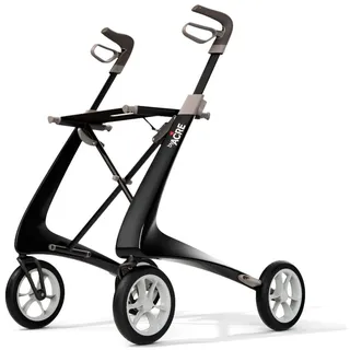 byAcre Carbon Ultralight Komfort Rollator schwarz