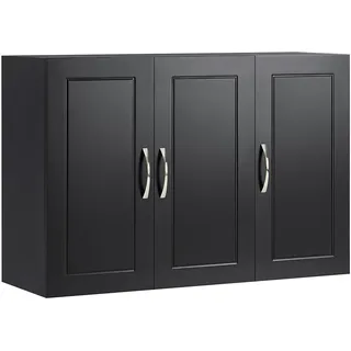 SoBuy HÄNGESCHRANK Schwarz