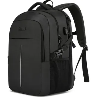 luxuskollektion Extra Groß Rucksack Herren 55L 18.4 Zoll Laptop USB Ladeanschluss