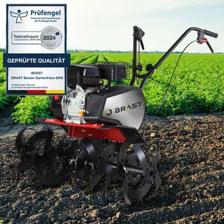 Brast Benzin Gartenfräse 6000