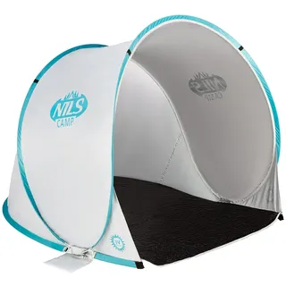 Nils NC3173 Grau-Türkis Pop-Up-Strandzelt NILS CAMP