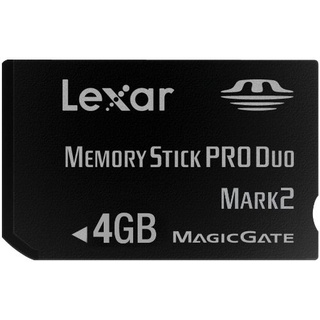 Lexar Memory Stick Pro Duo Gaming Edition Flash-Speicherkarte 4GB