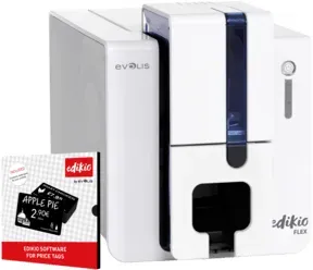 Evolis Edikio Flex, einseitig, 12 Punkte/mm (300dpi), USB, Ethernet, Kit (USB)