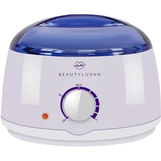 lushh beautylushh Professioneller Wachswärmer alle Wachstypen Elektrisch Wachserhitzer Temperatur-Sicherheitskontrolle 540 ml 22832