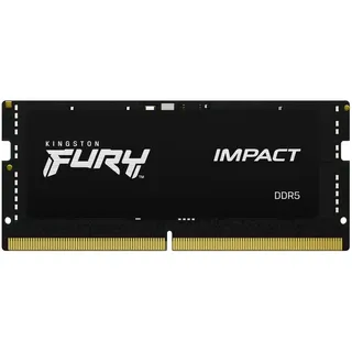 Kingston FURY Impact 32GB 4800MT/s DDR5 CL38 SODIMM Gaming Speicher für Laptop Einzelnes Modul -