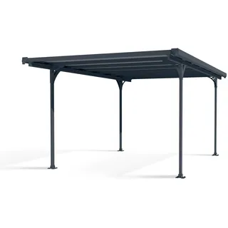 CANOPIA Palram Carport Verona 5000 Aluminium 500 cm x 297 cm x 218 cm Grau