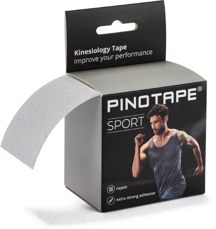 Pinotape Sport Tape Silber 5 cm x 5 m