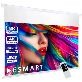 eSmart Germany Akustik-Motor Leinwand MIMOTO 295 x 165 cm (133") 16:9
