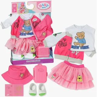 BABY BORN Reise-Outfit Beige (840733)