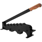 ECD-Germany Holzspalter, Schwarz, Metall, 10x12x11.5 cm, Gartenzubehör, Gartenpflege, Gartengeräte