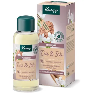 Kneipp Massageöl Du & Ich, Patchouli Zedernholz Körperöl 100 ml