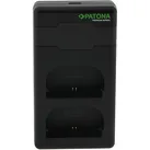 PATONA Premium Twin Performance PD Ladegerät für Canon LP-E6 USB-C Kabel