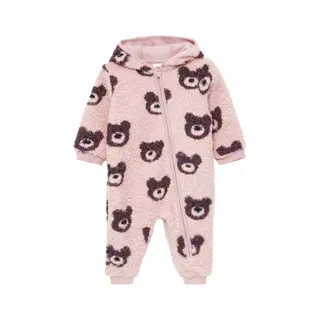 S.Oliver - Overall aus Teddyplüsch, Babys, Rosa, 92