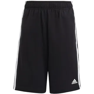 adidas Essentials 3-Streifen Knit Shorts Black / White 128    