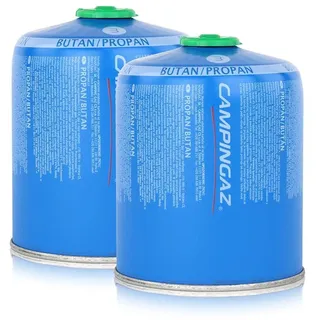 Campingaz Ventil-Gaskartusche CV470 Plus 450g - Butan/Propan Gas (2er Pack)