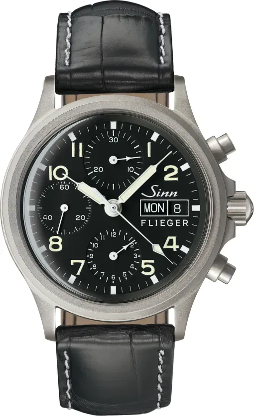 Sinn Instrumentelle Chronographen 356 Flieger 356.020 - schwarz - 38.5mm