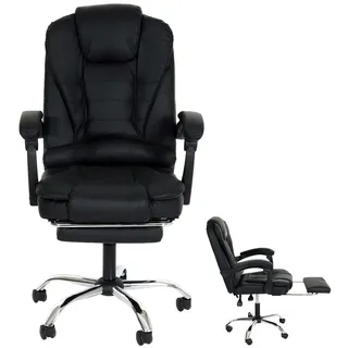 Mendler HWC-M80 Kunstleder Schwarz