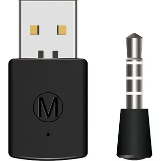 PS4-Bluetooth-Adapter – Bluetooth-Headsets-Adapter, Mini-USB 4.0, Mini-Funkmikrofon, Bluetooth-Dongle, USB-Adapter für PS4-Funk-Headset - Sollbry