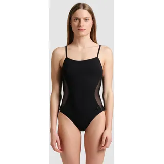 Arena Mesh Panels swimsuit schwarz - 36