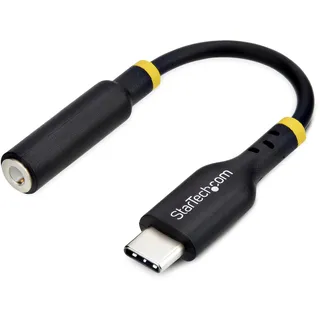 Startech StarTech.com USB-C Audio, Adapter, to 3.5mm TRRS Jack, Headphone Aux Dongle