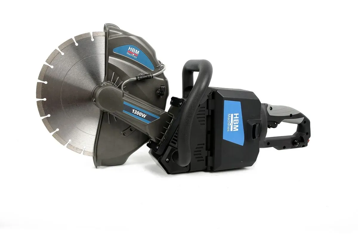HBM Akku-Betonsäge, Bandsäge, Motortrennschleifer 40 Volt