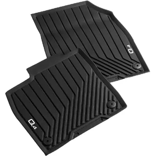 Audi Q4 e-tron Allwettermatten schwarz, mit Q4 Schriftzug