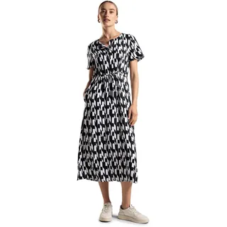 STREET ONE Midi-Kleid Schwarz 38