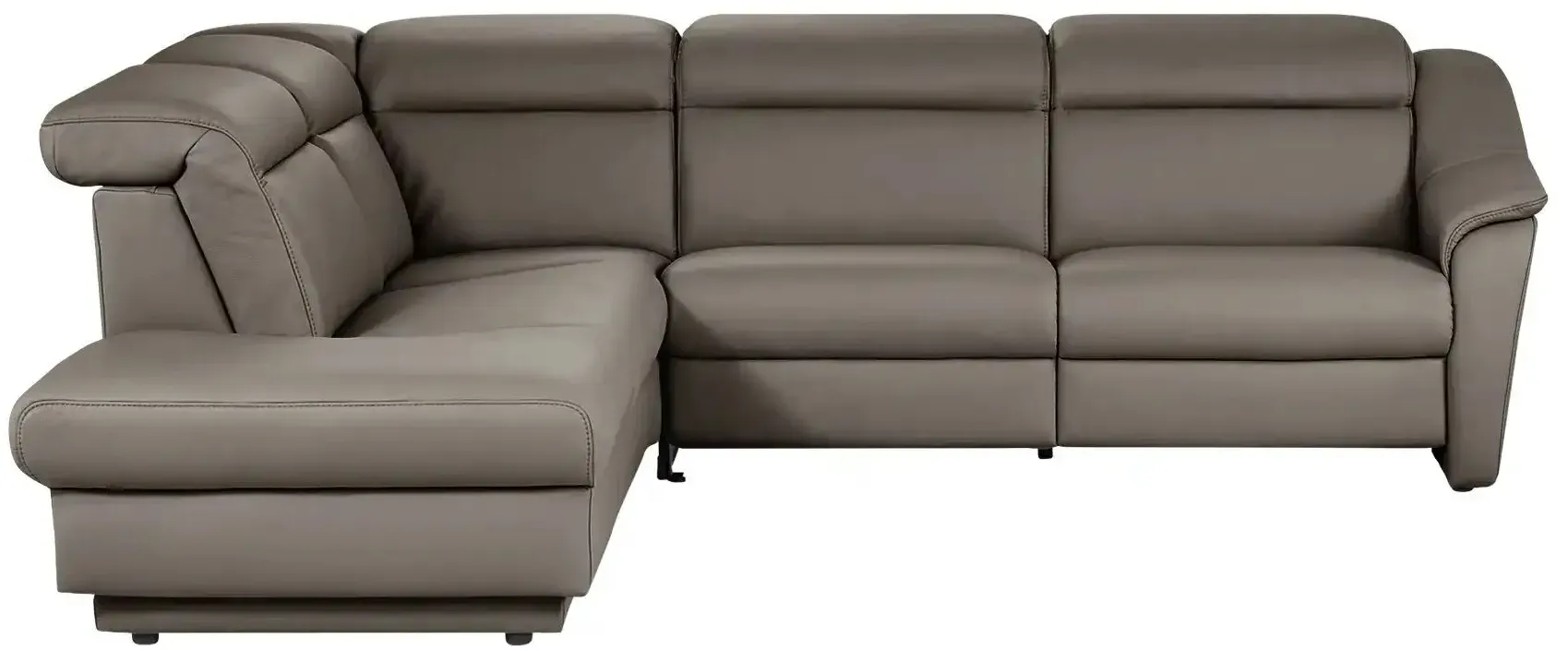 himolla Ecksofa Leder  9707 ¦ braun ¦ Maße (cm): B: 275 H: 84 T: 245.0