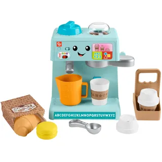 Fisher-Price Lernspaß Mein Barista-Set - 10 Teilen ab 18 Monaten, mehrsprachige Version,
